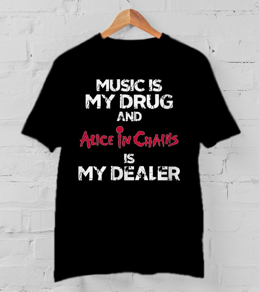 Alice In Chains Style AIC 18 T-Shirt