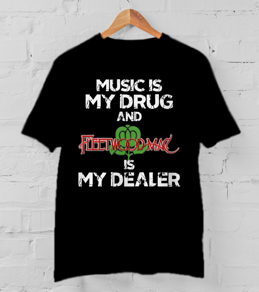 Fleetwood Mac Green Serpent Logo Style FM 19 T-Shirt