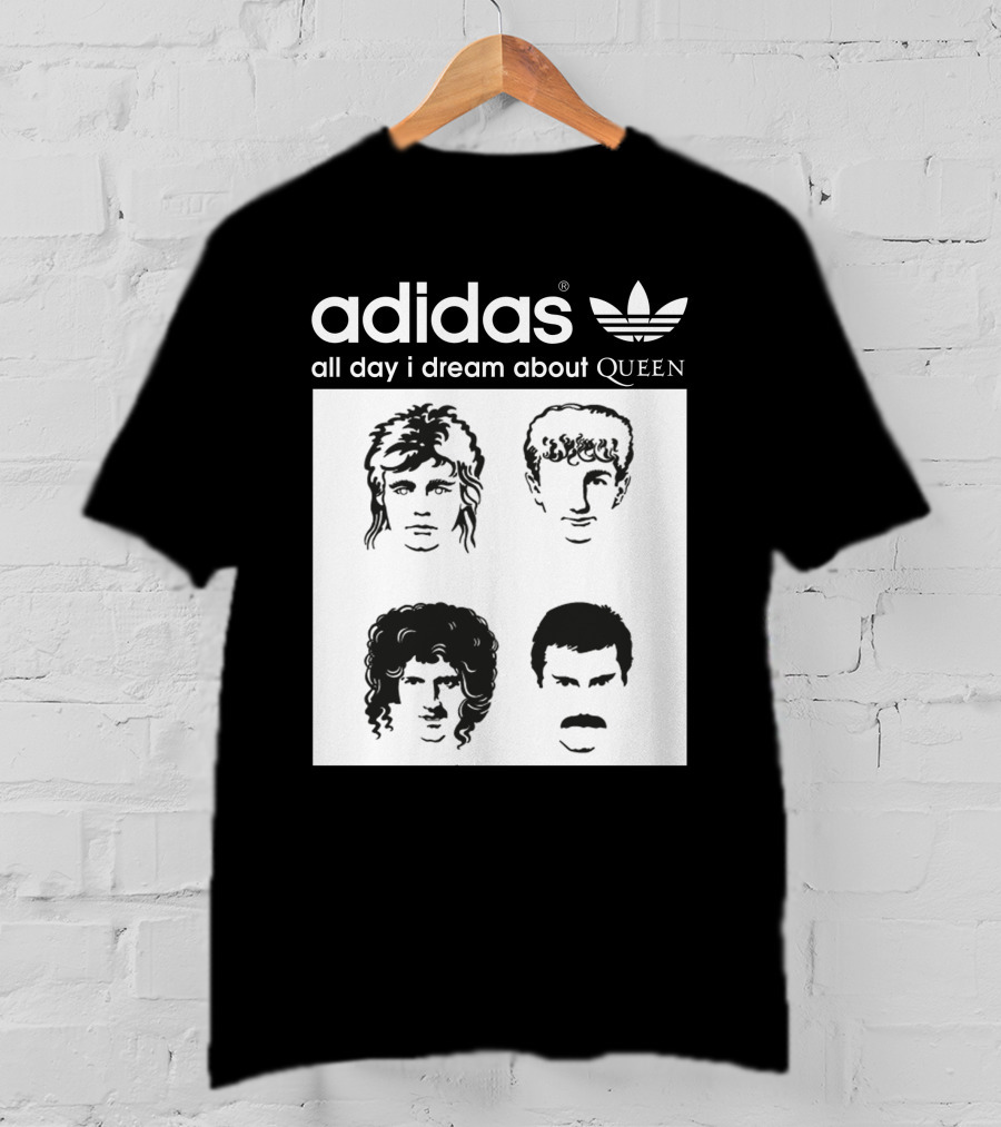 Queen Band Members Iconic Faces 19 T-Shirt