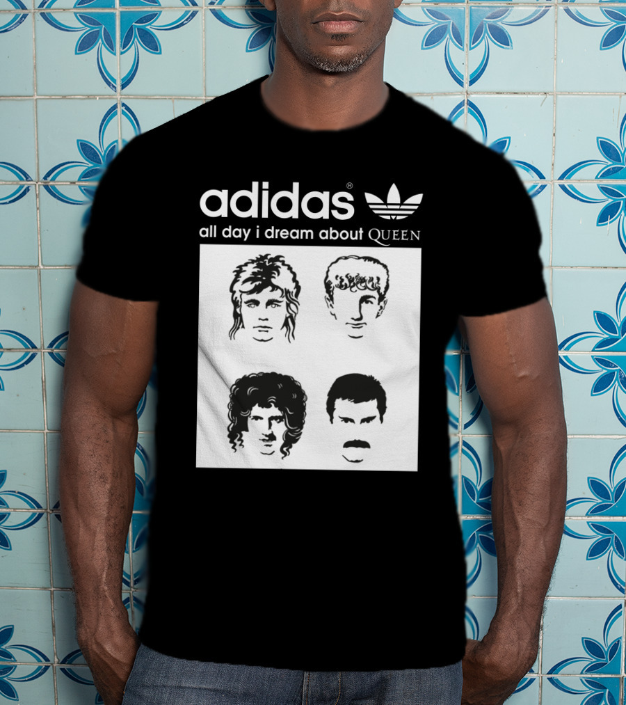 Queen Band Members Iconic Faces 19 T-Shirt