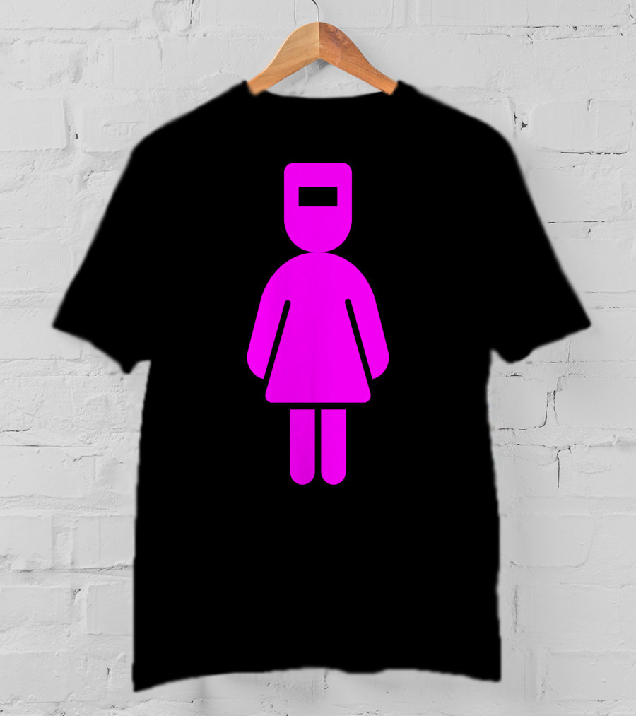Pink Female Girl Lady Woman Welder Welding T-Shirt
