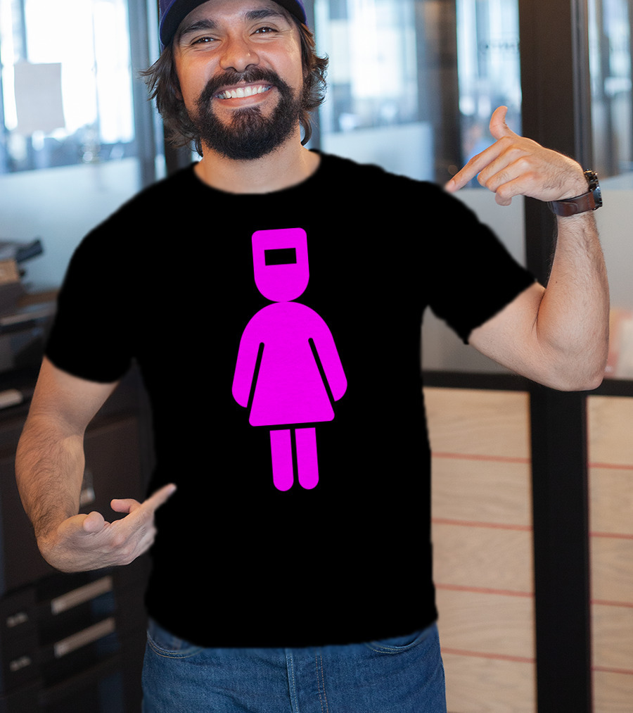 Pink Female Girl Lady Woman Welder Welding T-Shirt