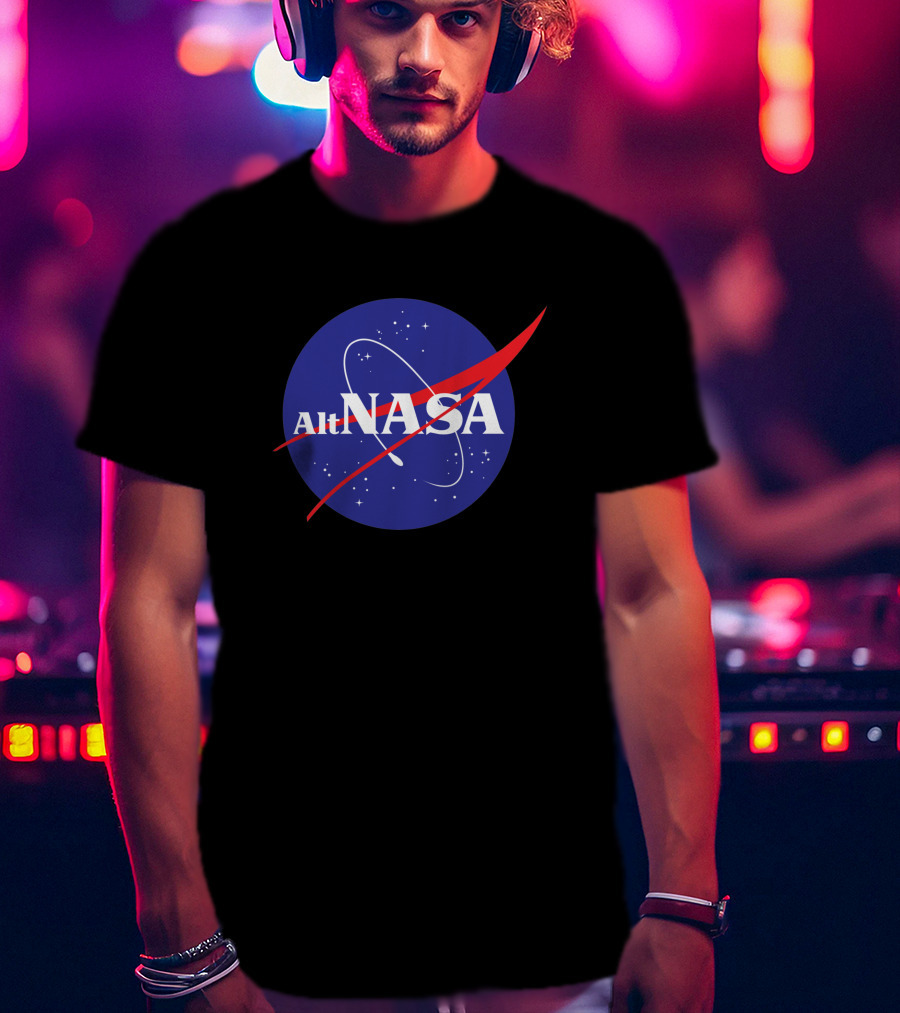 AltNASA 160283 Retro Space T-Shirt