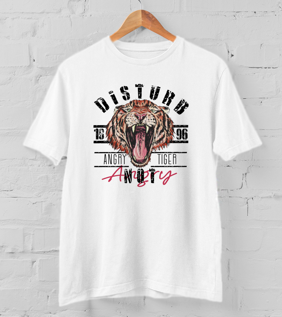 DISTURB Angry Tiger 1188813 T-Shirt