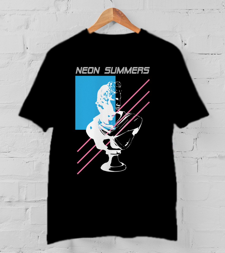 Neon Summers Apollo Bust T-Shirt