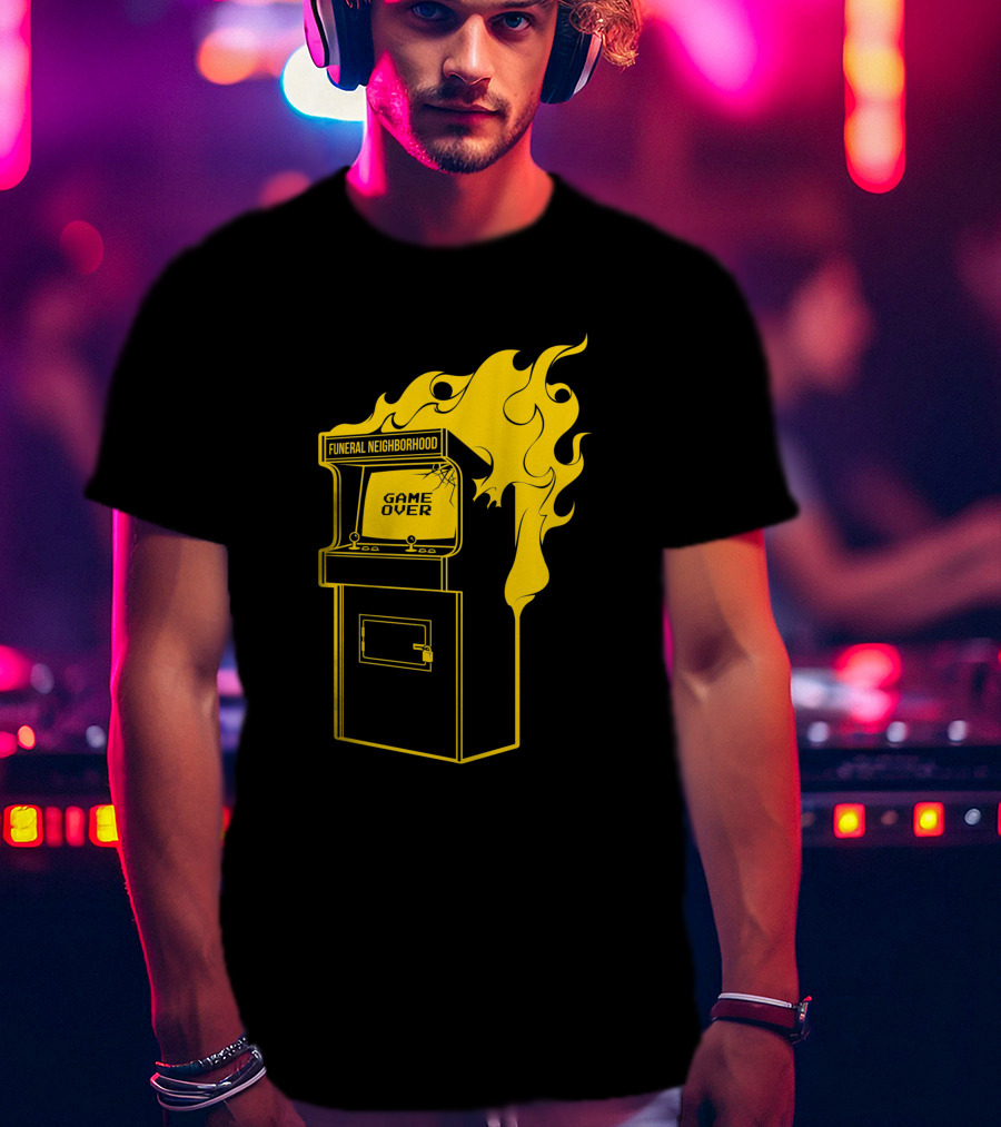 Funeral Neighborhood Game Over Arcade Fire T-Shirt