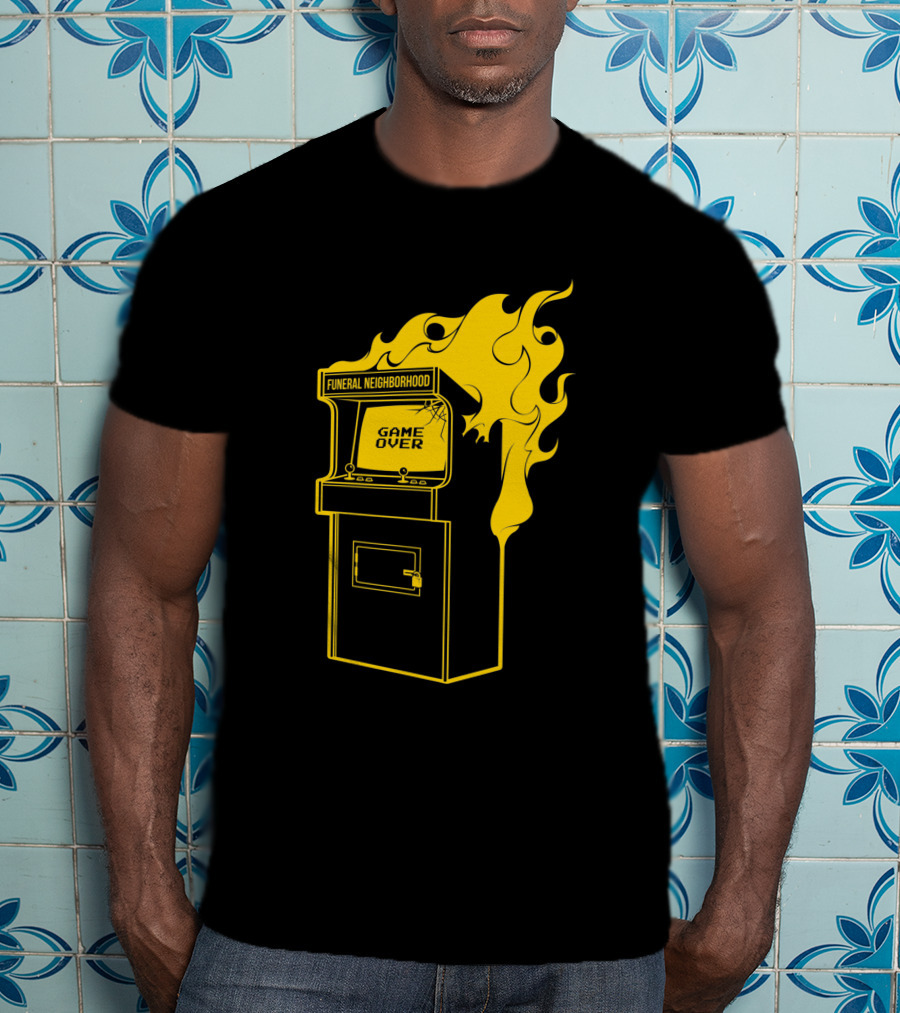 Funeral Neighborhood Game Over Arcade Fire T-Shirt