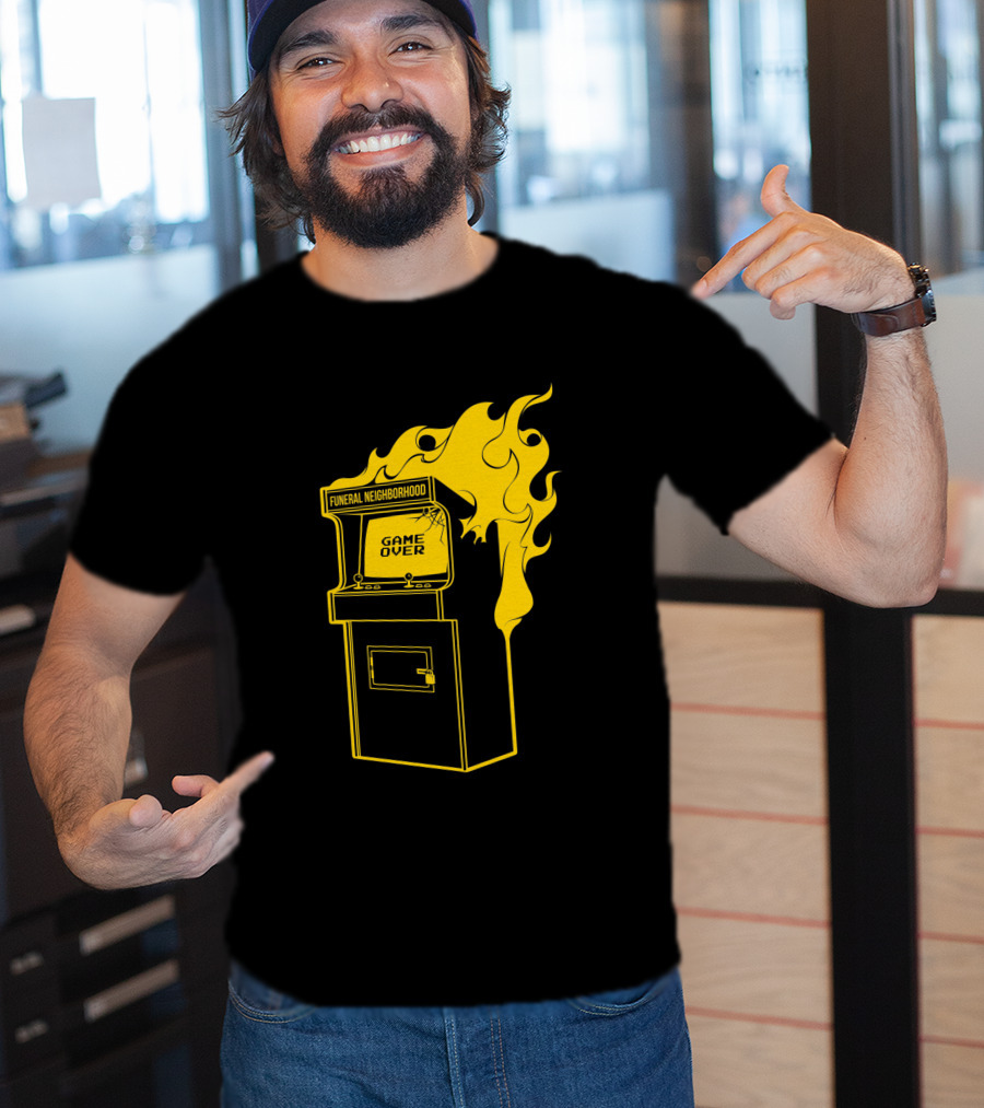Funeral Neighborhood Game Over Arcade Fire T-Shirt