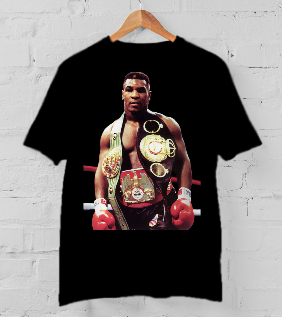 Mike Tyson Iron Mike Champion Boxing Legend T-Shirt