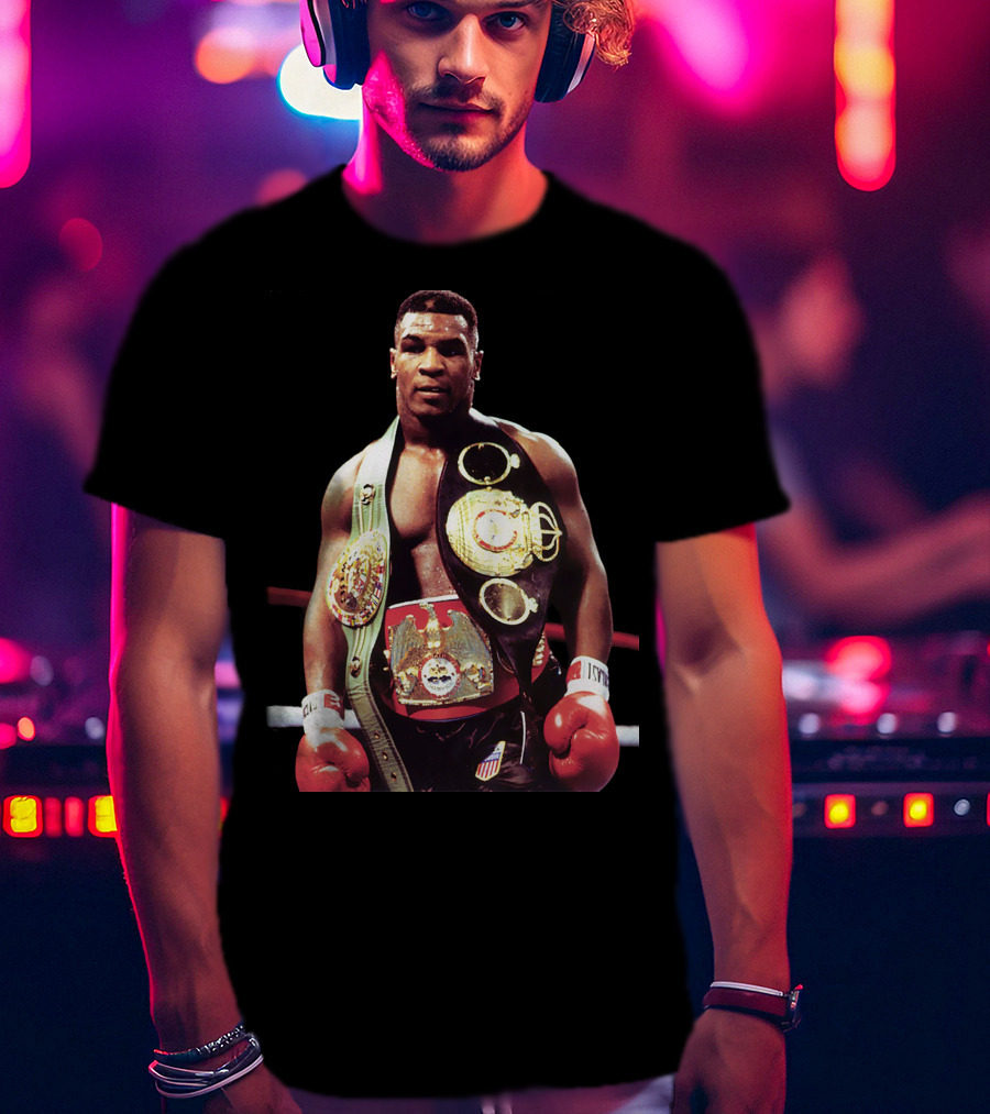 Mike Tyson Iron Mike Champion Boxing Legend T-Shirt