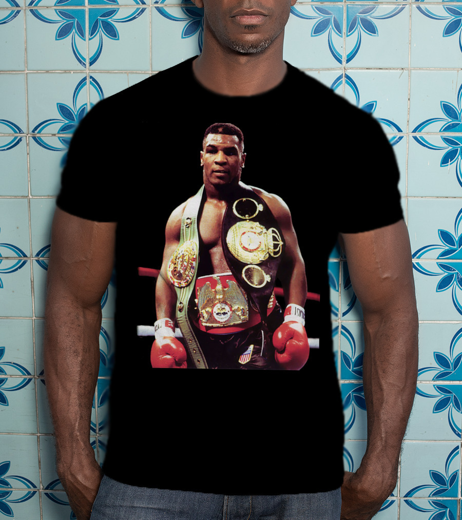 Mike Tyson Iron Mike Champion Boxing Legend T-Shirt
