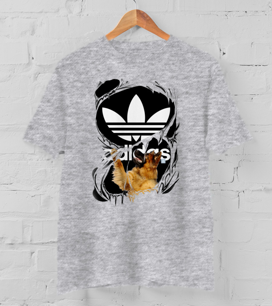 German Shepherd Torn T-Shirt
