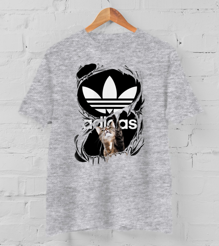 Trefoil Cat Scratch T-Shirt