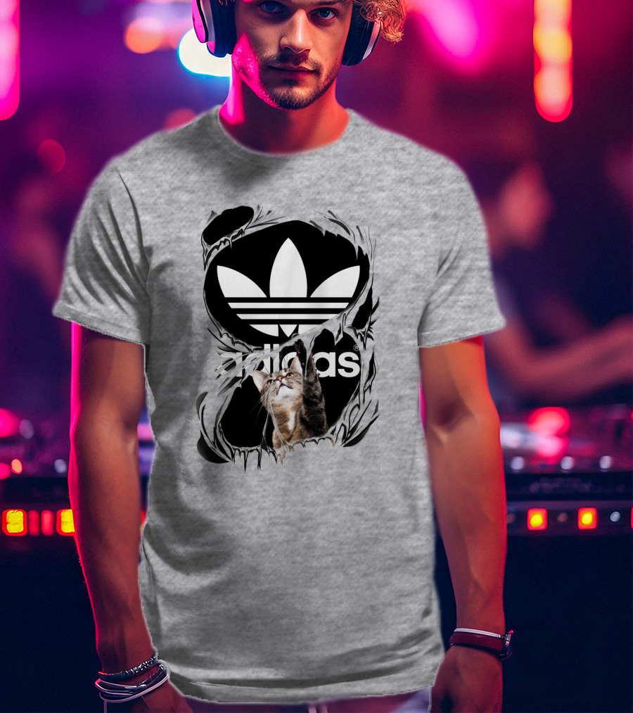 Trefoil Cat Scratch T-Shirt