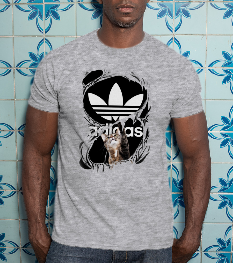 Trefoil Cat Scratch T-Shirt