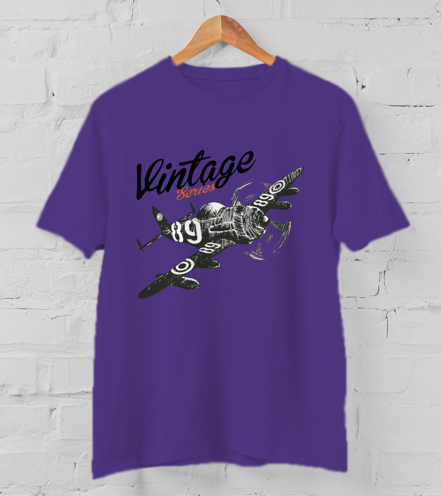 Vintage Series Planes 89 T-Shirt