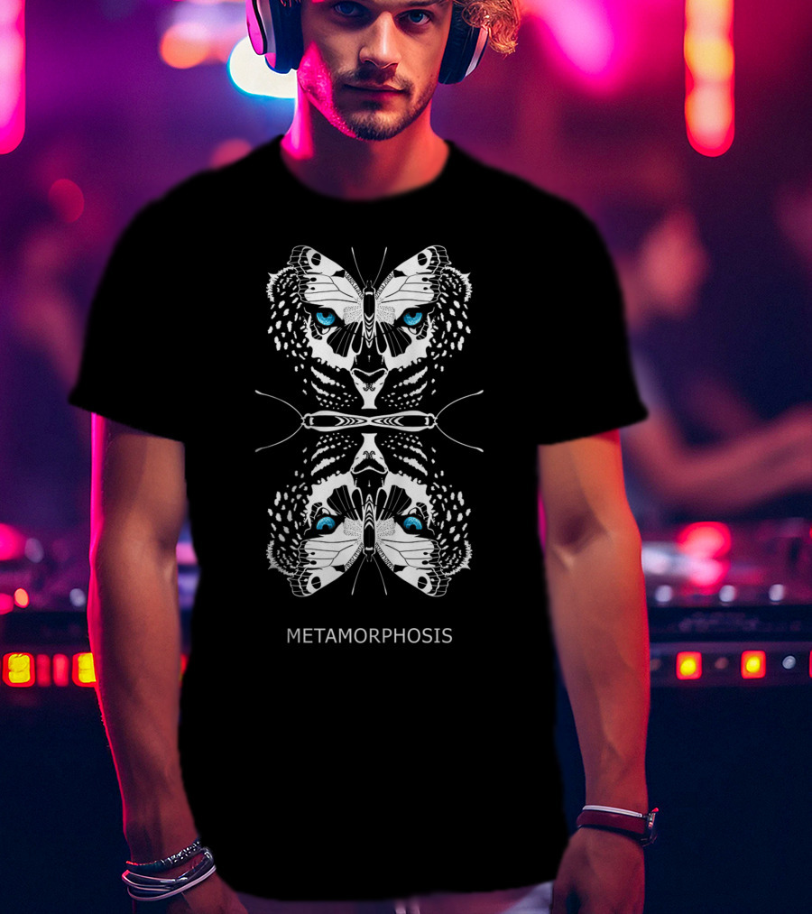 Jonny Cota Studio Metamorphosis Butterfly Tiger T-Shirt