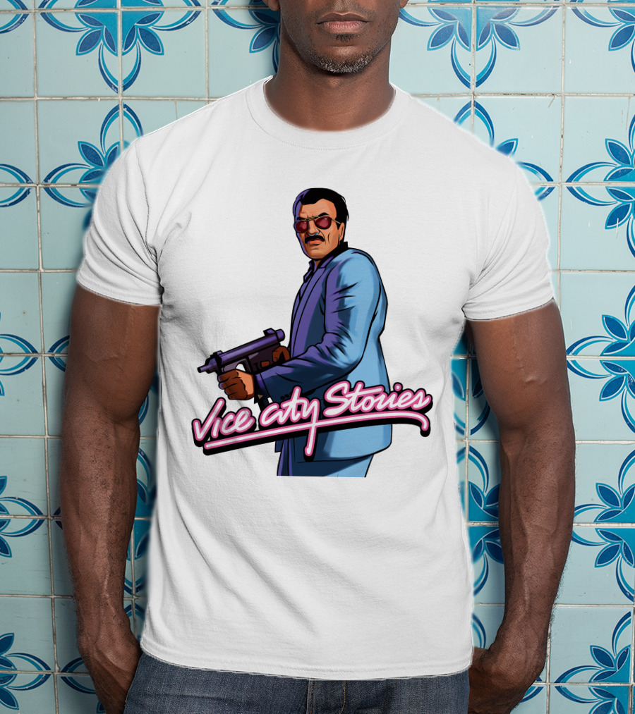 Vice City Stories GTA Character Gaming T-Shirt