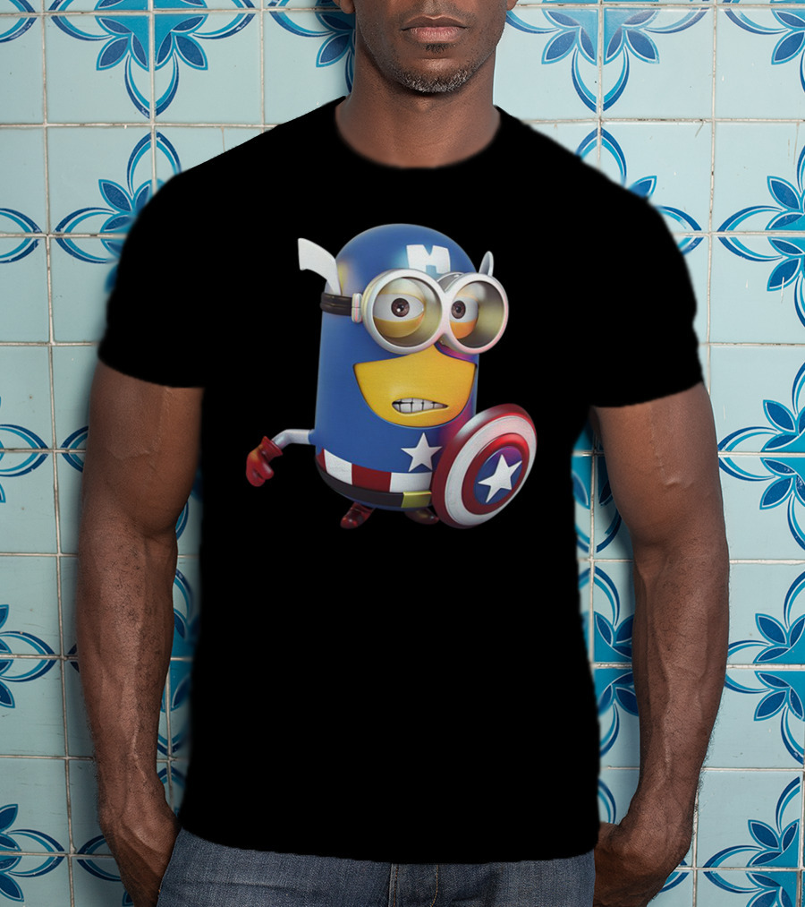 Minion Captain America T-Shirt