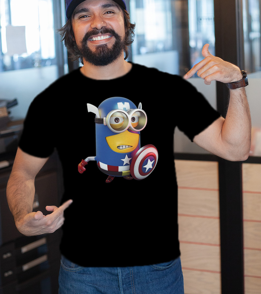 Minion Captain America T-Shirt