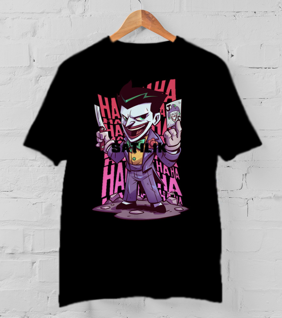 Joker Haha Jester Card Shtick T-Shirt
