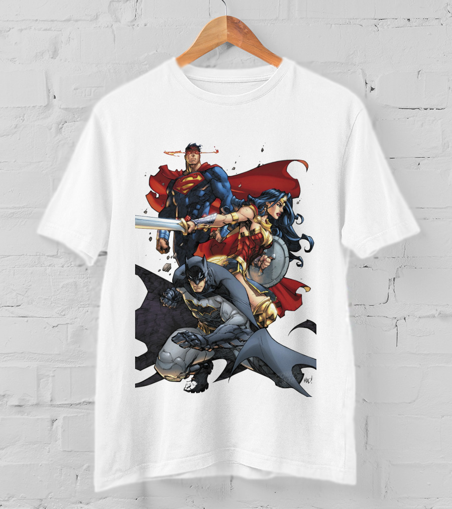 Justice League Trinity Superman Wonder Woman Batman T-Shirt