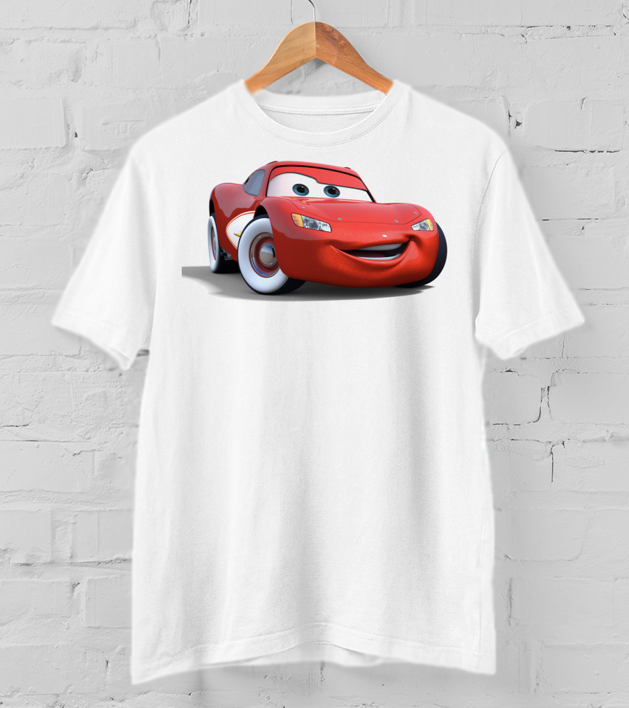 Lightning McQueen Pixar Cars Character T-Shirt