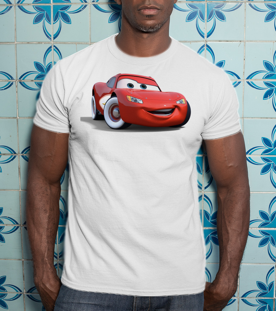 Lightning McQueen Pixar Cars Character T-Shirt