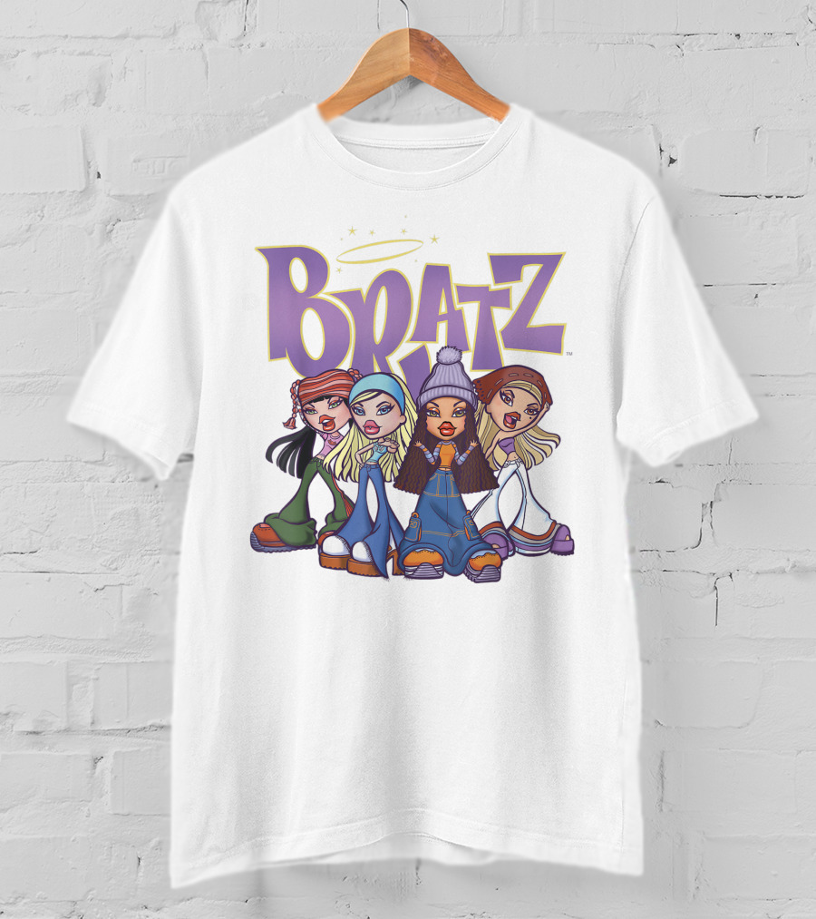 Bratz Original Four Characters Group Shot T-Shirt