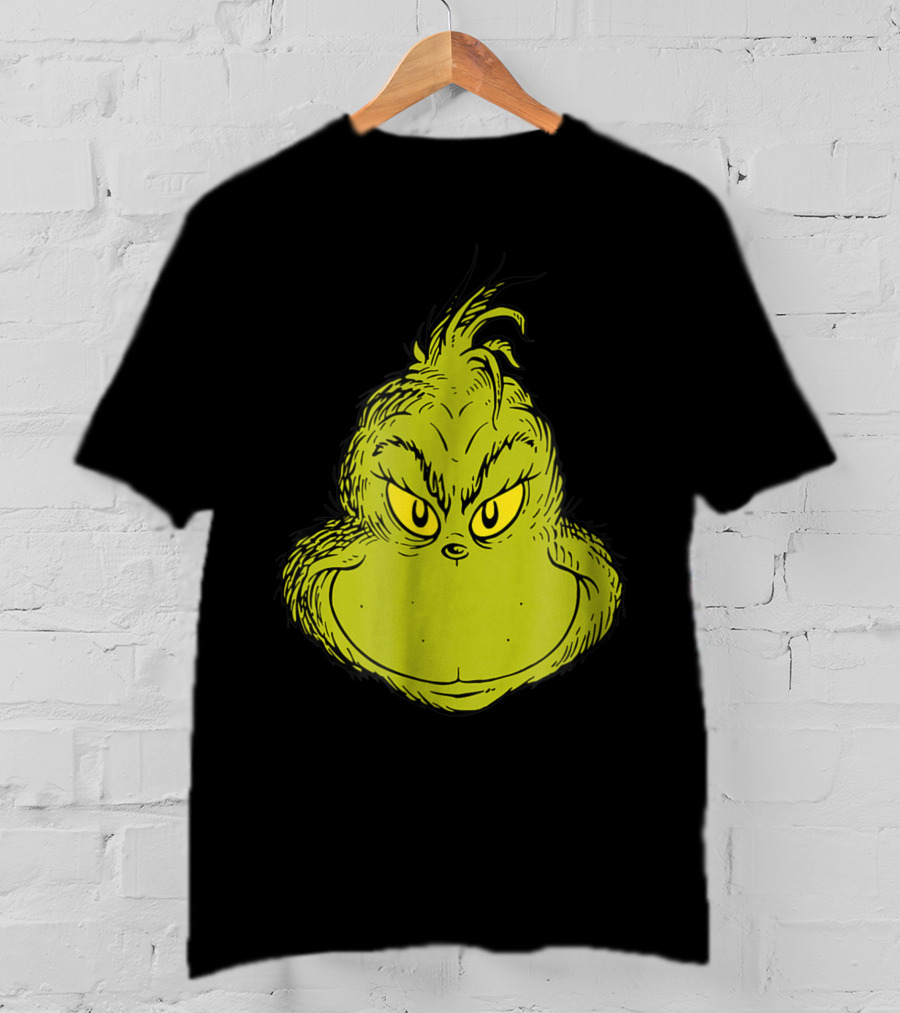 Dr Seuss Grinch Iconic Face Classic T-Shirt