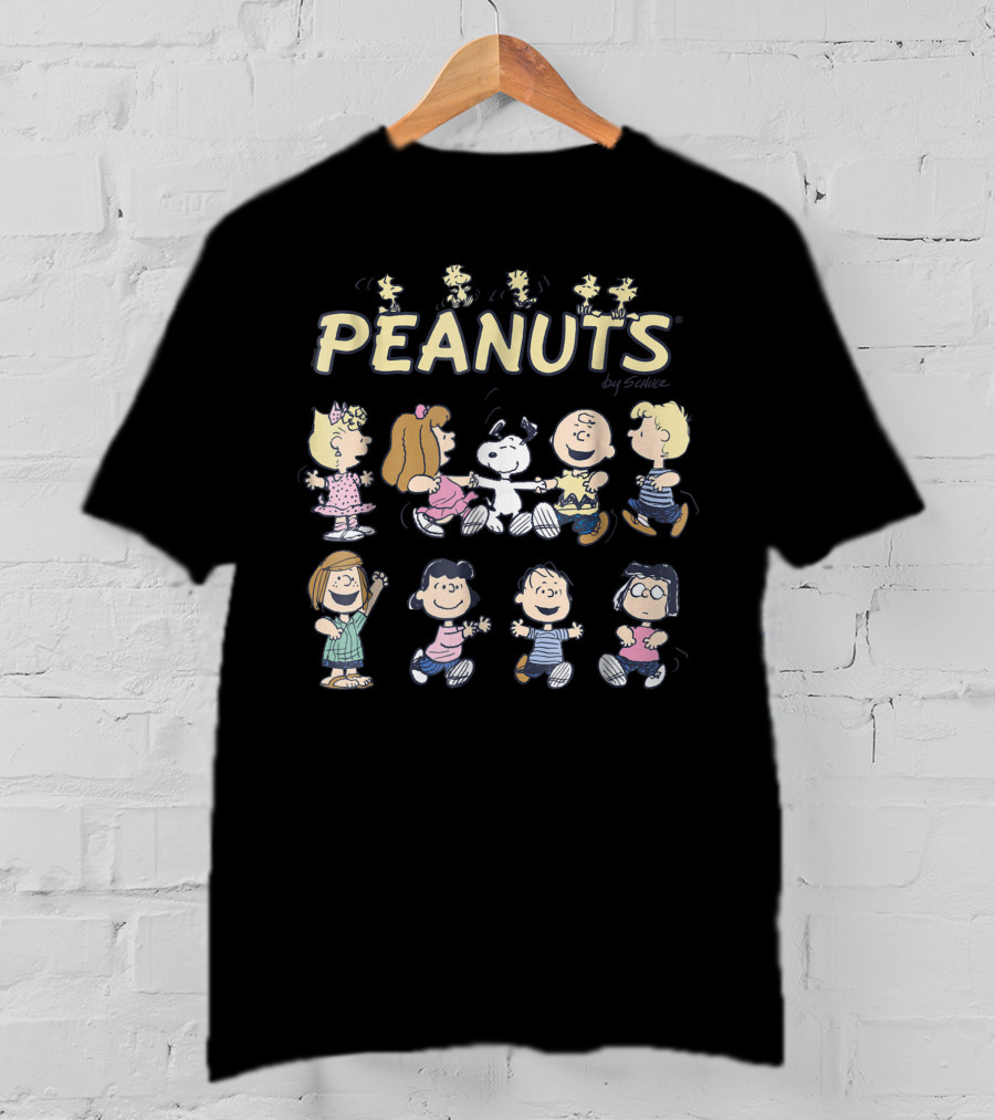 Peanuts Snoopy And Friends By Schulz T-Shirt