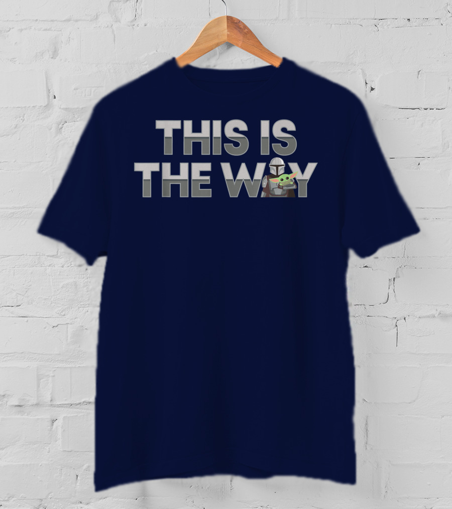 The Mandalorian Mando The Child This Is The Way Star Wars T-Shirt