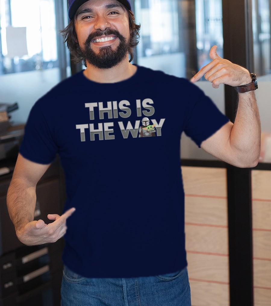 The Mandalorian Mando The Child This Is The Way Star Wars T-Shirt