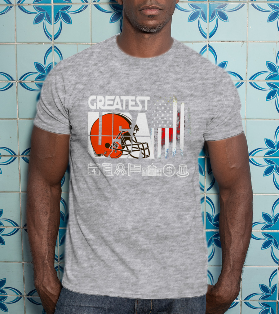 Greatest Usa America Football Helmets Calendar Flag Government Currency Traditions T-Shirt