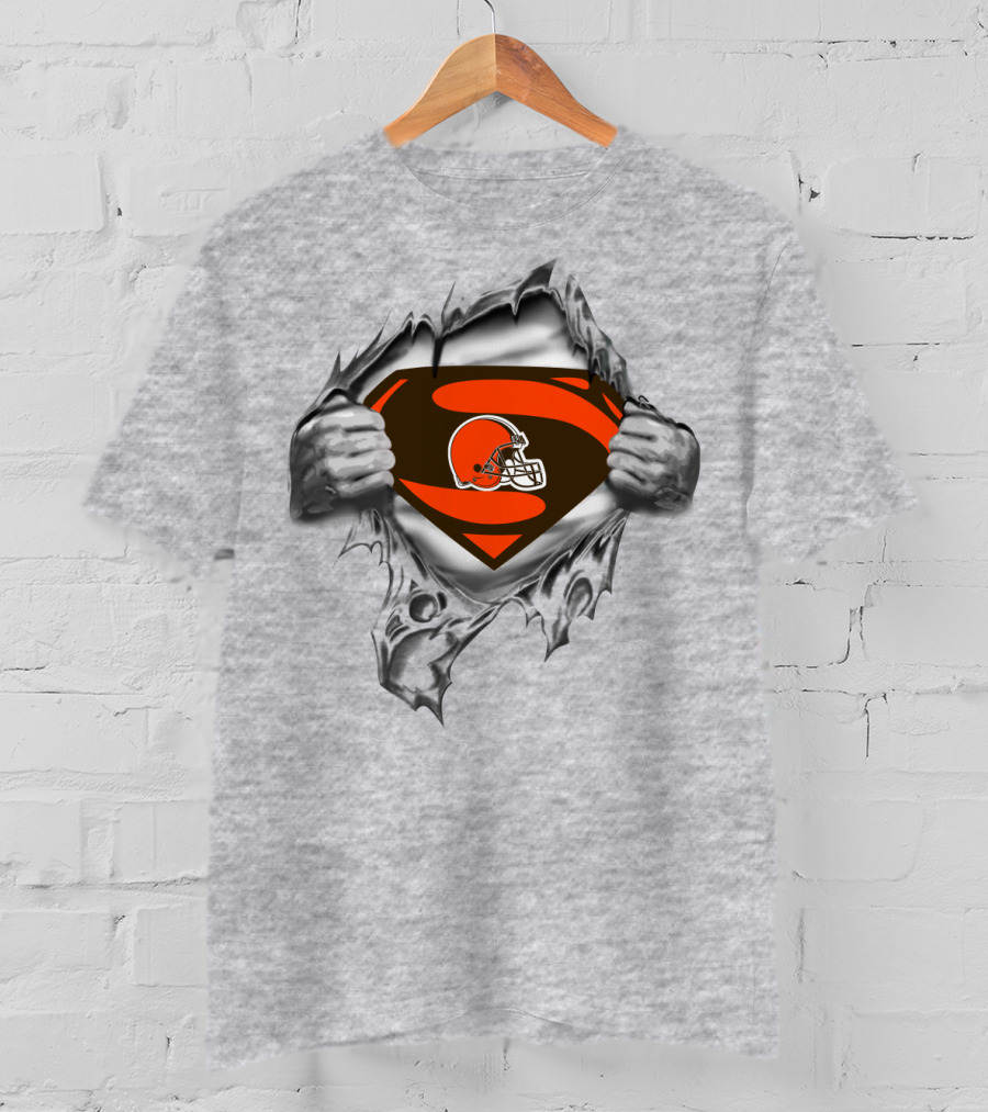 Cleveland Browns Superman Fusion T-Shirt