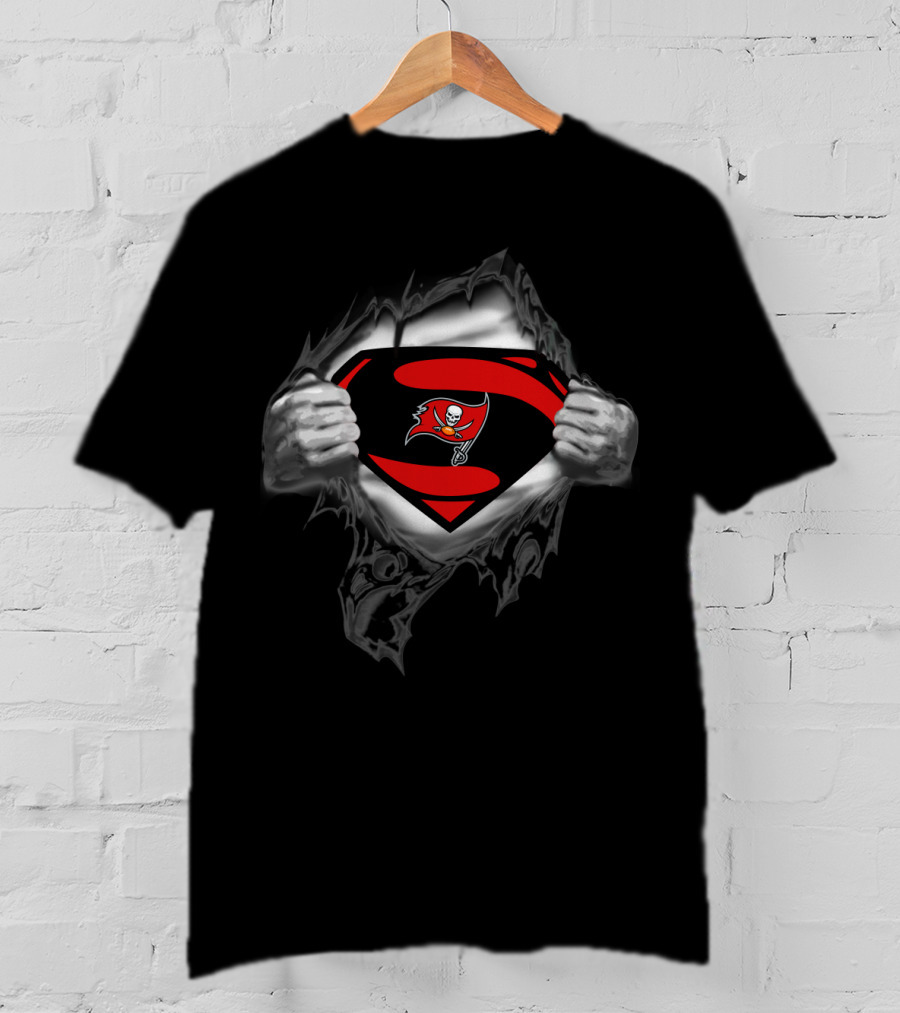 Superman Buccaneers Nfl T-Shirt