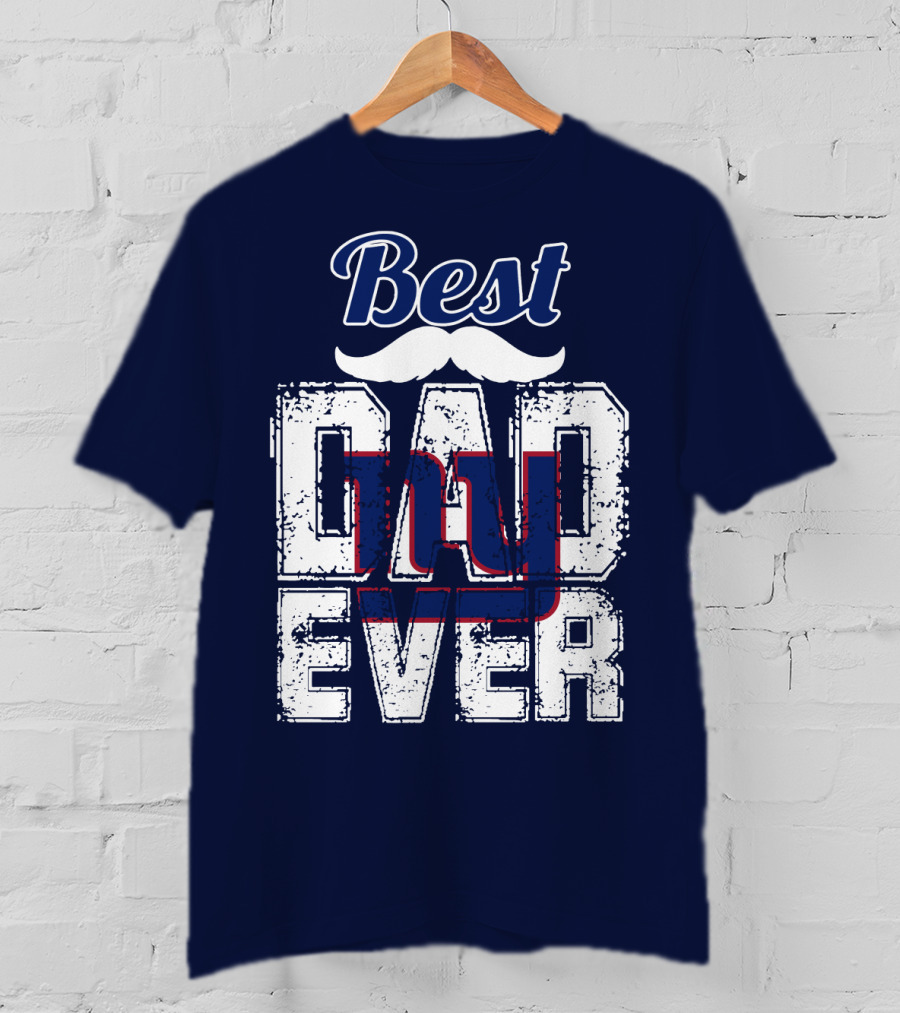 Best Dad Ever Giants T-Shirt
