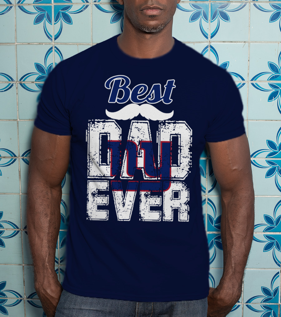 Best Dad Ever Giants T-Shirt