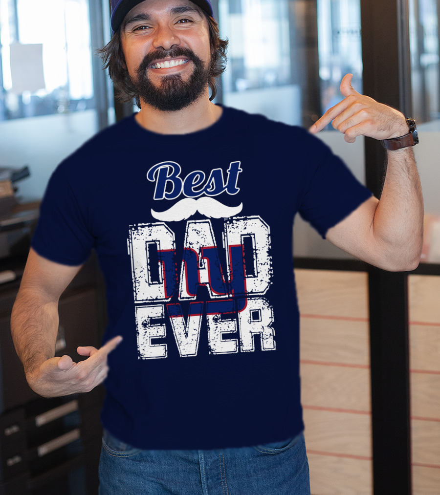 Best Dad Ever Giants T-Shirt