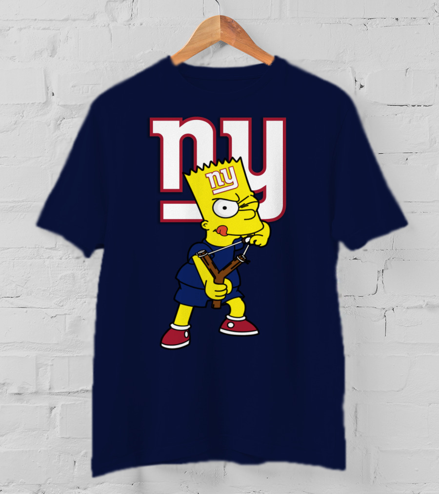 Ny Giants Bart Slingshot T-Shirt