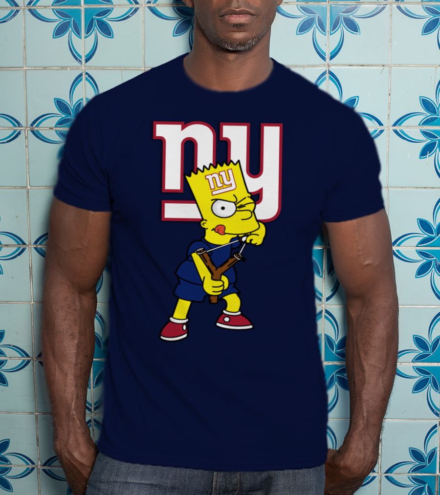 Ny Giants Bart Slingshot T-Shirt