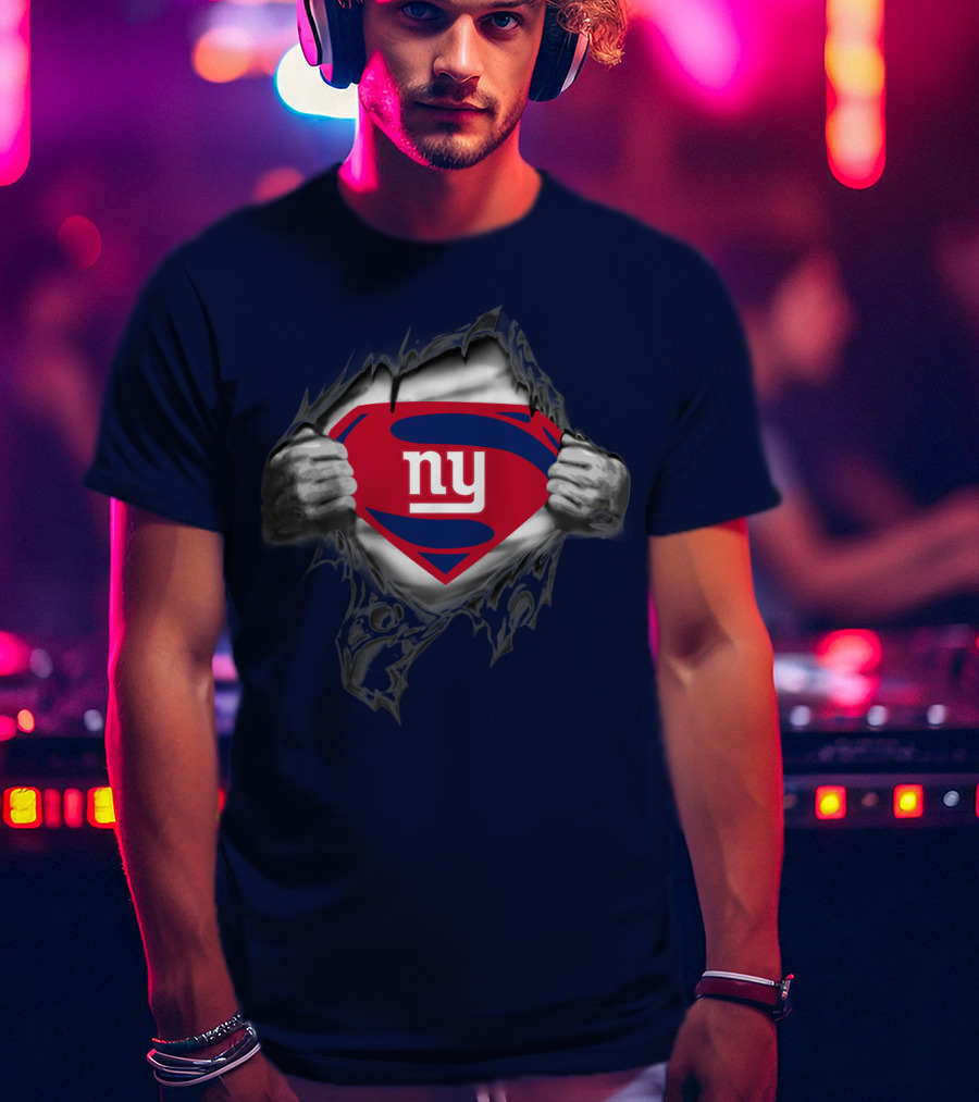 Superhero 'Ny Giants' Fan Power T-Shirt