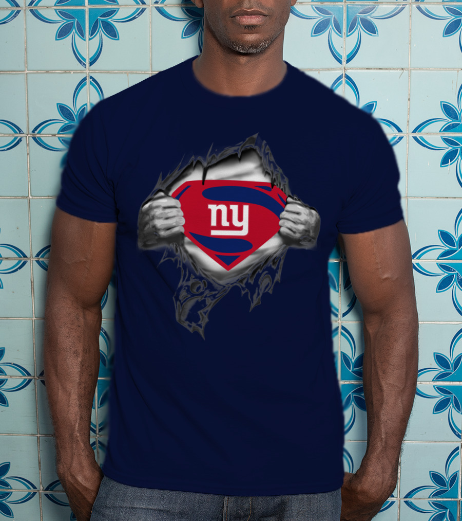Superhero 'Ny Giants' Fan Power T-Shirt