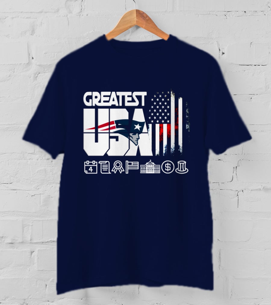 Greatest Usa New England Patriots American Icons T-Shirt