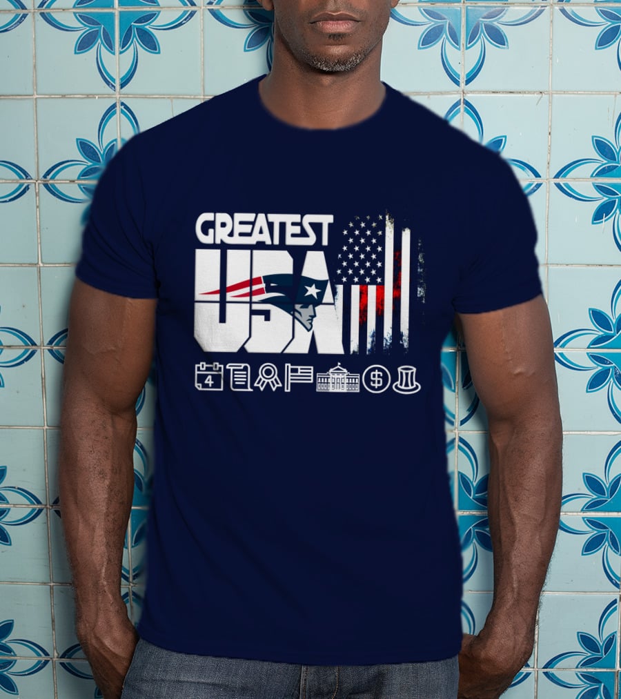 Greatest Usa New England Patriots American Icons T-Shirt