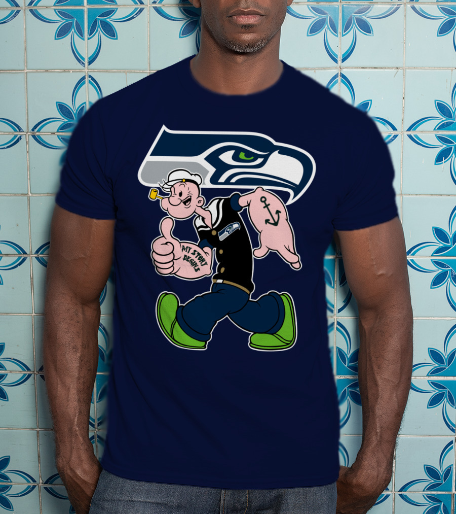Seahawks Popeye My Jerry Bryant T-Shirt