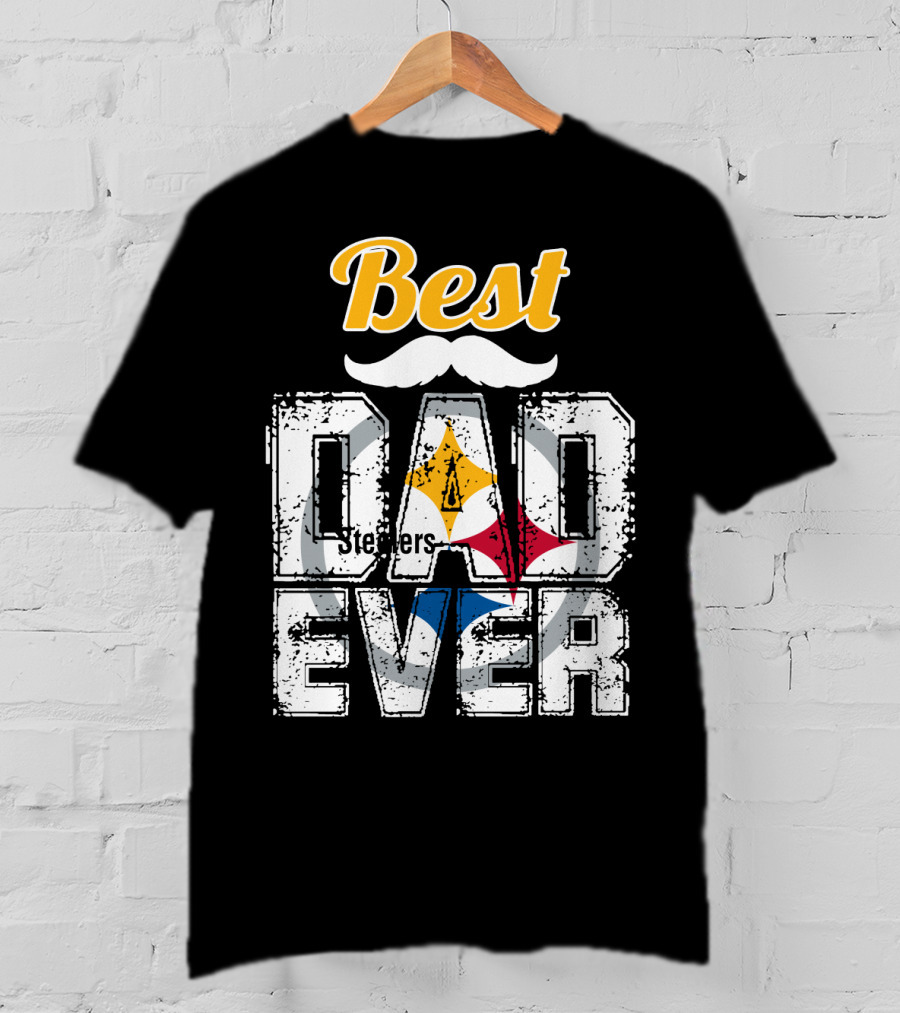 Best Steelers Dad Ever T-Shirt