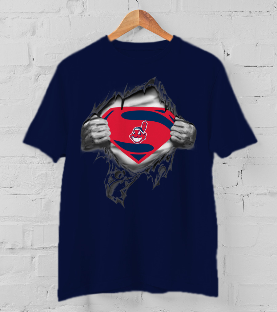 Superman Cleveland Indians T-Shirt