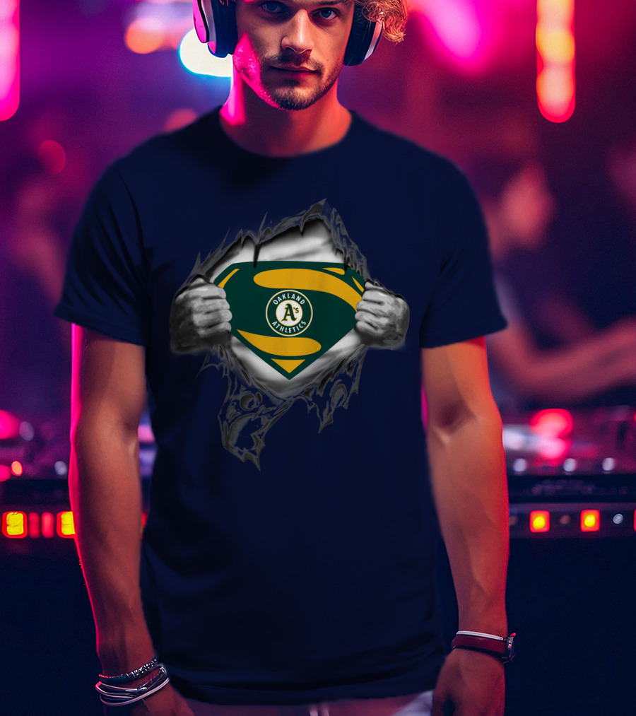 Super Strength Oakland Athletics A's T-Shirt