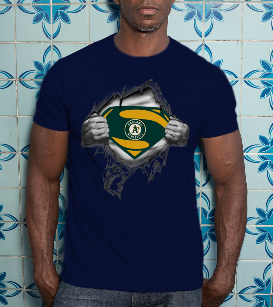 Super Strength Oakland Athletics A's T-Shirt